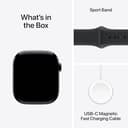 Apple Watch Series 11 GPS 46mm Smartwatch with Jet Black Aluminium Case with Black Sport Band M/L. Sleep Score, Fitness Tracker, Health Monitoring, Always-On Display, Water Resistant - 6