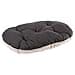 Ferplast Relax F 89/10 Dog Bed, Cotton/Fur, 85 x 55 cm, Brown - 5
