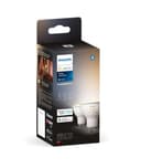 Philips Hue White Ambiance, Faretto LED Smart GU10, Luce Bianca da calda a fredda, 350lm, Compatibile con Bluetooth, controllo vocale con Alexa, Apple Home e Google Assistant, pack da 2 - 5