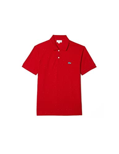 Lacoste Men's Polo Classic Fit, Nepse Red, M