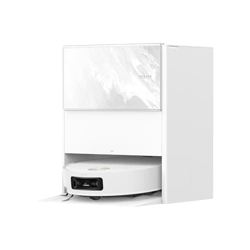 dreame Aqua10 Ultra Track Complete Robot Vacuum with Mop, 25,000Pa, 45°C Mopping, 6cm Obstacle Clearing, Auto-Empty, Mop Self-Cleaning, 100% Detangling, Avoids 240+ Objects, Direct, Voice Control