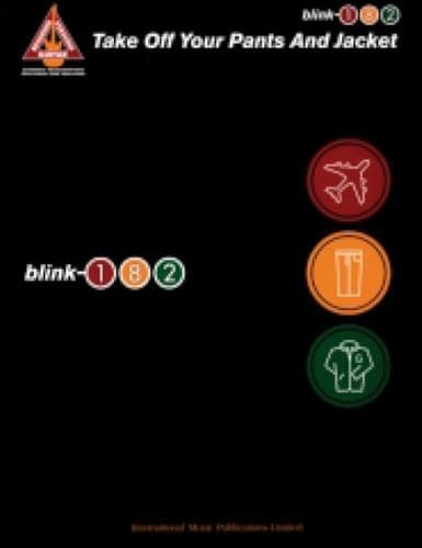 Blink-182: take off your pants and jacket - guitar recorded versions guitare