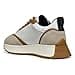 Geox - D Amabel A, Zapatillas Mujer, Lt Taupe/White, - 6
