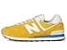 New Balance Unisex-Adult 574 V2 Sneaker, Marmalade/Sea Salt, 7 Wide Women/5.5 Men - 4