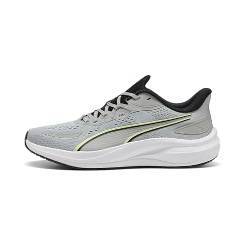Puma Skyrocket Lite 2 - Tenis Unisex para Correr de Carretera, Gris Echo White-Apple Spritz, Talla 9 de Reino Unido, Gris Echo Puma White Apple Spritz, 43 EU