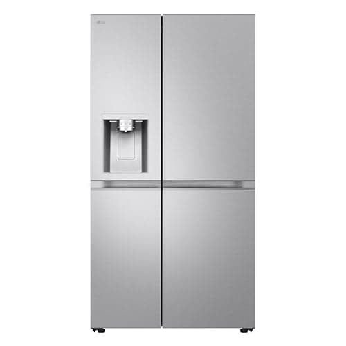 LG GSLE91MBAC Frigorifero Americano Side-by-Side, Classe C, Frigorifero No Frost, 628L, Wi-Fi, Tecnologia Door&Linear Cooling, Fresh Converter, Dispenser Senza Allaccio, UVnano, Metal Sorbet