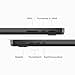 Apple 2023 MacBook Pro Laptop M3 Pro Chip mit 11‑Core CPU, 14‑Core GPU: 14,2" Liquid Retina XDR Display, 36 GB gemeinsamer Arbeitsspeicher, 512 GB SSD Speicher. Funktioniert mit iPhone, Space Schwarz - 5