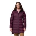 Columbia Women's Lake 22 2 Down Long Hooded Jacket, Hooded Puffer Down Jacket, Moonvista, L - 1