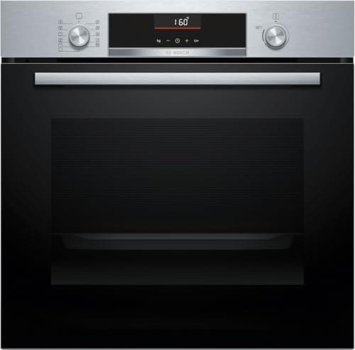 Bosch - Horno, Serie 6, Función AirFry, Recetas Pre-programadas, negro, HBG536ES4