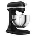 KitchenAid Artisan 5KSM60SPX 5.6L Bowl-Lift Stand Mixer, 11 Speeds & Soft Start, Heavy Duty Full Metal Construction, Kneads 3.7kg Dough, Makes 11 Dozen Cookies, Matte Black - 2