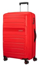 American Tourister Sunside - Spinner L, Erweiterbarer Koffer, 77 cm, 106/118 L, Red (Sunset Red) - 2