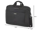 Samsonite Guardit 2.0 - Funda para portátil de 17,3 pulgadas, 43 cm, 18,5 L, Negro (Must) - 12