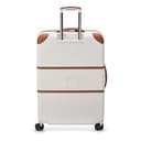 DELSEY PARIS Chatelet Hard+ Hardside Luggage with Spinner Wheels, Angora, Checked-Medium 24 Inch, Chatelet Air 2.0 Hardside Luggage with Spinner Wheels - 9