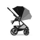 CYBEX Gold TALOS S LUX Passeggino, Dalla Nascita Fino a 22 kg (circa 4 anni), Con Sospensioni Fuoristrada, Maniglione Regolabile e Posizione Reclinabile Ergonomica, Moon Black - 11