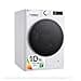 LG F4WR6010A1W - Lavadora Inteligente, 10kg, AI Direct Drive, 1400rpm, Carga Frontal, Clasificación A, TurboWash 360º, Vapor Steam, Serie 600, Blanco - 3