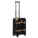 Bellagio 2.0 Ultra Light 21 Inch International Carry On Spinner Trunk, black / brown, Unit size, Bellagio 2.0 - 4