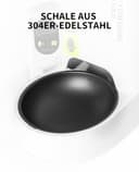 PETKIT Futterautomat Mit Kamera, KI Futterautomat Katze,3L Katzen Futterautomaten,Automatischer Futterspender für Katze und Hund,2.4G WiFi Intelligente App-Steuerung,1-5 Mahlzeiten - 6