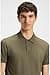 BOSS Men's Passenger Slim Fit Stretch Cotton Polo Shirt with Logo Patch, 342open green - 5