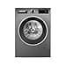 Bosch - Lavadora Libre Instalación, 9 kg, 1400 RPM, Serie 4, Motor EcoSilence, Iron Assist, Pausa+Carga, Acero, WGG244ZRES - 1