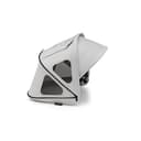 Bugaboo Dragonfly Sonnendach mit Lüftungsfenstern, ausziehbar für zusätzlichen und optimalen Sonnenschutz, wasserabweisend, Misty Grey - 1