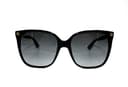 Gucci Donna GG0022S 001 Occhiali da sole, Nero (Black/Grey), 57 - 2