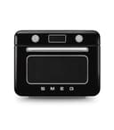 Smeg, Forno Combinato a Vapore da Appoggio COF01BLEU, 10 Funzioni di Cottura, 33 Ricette Automatiche, Serbataio Estraibile, Cottura a Vapore, Funzione Decalcificazione, Potenza 1800W, Nero - 1