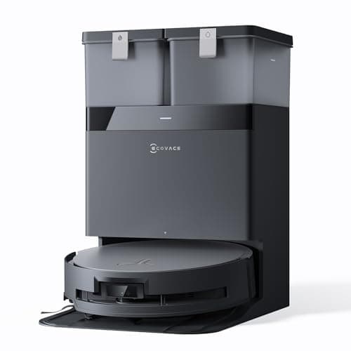 ECOVACS DEEBOT X8 PRO OMNI Robot Vacuum Cleaner with Mop, Self-Empty, 75°C Hot Water Mop Washing & 63°C Hot Air Drying, 18000Pa, AIVI 3D 3.0 AI, YIKO-GPT, for Pet Hair