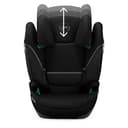 Cybex Gold Silla de coche Solution S2 i-Fix, Para coches con y sin ISOFIX, 100 - 150 cm, De 3 a 12 años aprox. (15 - 50 kg), Negro (Moon Black) - 4
