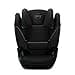 CYBEX Gold Solution S2 i-Fix Child Seat, for Cars with and without ISOFIX, 100 - 150 cm, from Approx. 3 to 12 Years of Age (15 - 50 kg), Moon Black - 2