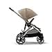 CYBEX Gold Gazelle S Pushchair, From Birth to Approx. 4 Years, Max. 22 kg (Single Mode) / 2x 22 kg (Duo Mode), All-in-1 System with 20+ Configurations, Almond Beige - 3