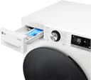 LG AI DD F4R7009TSWB Lavatrice 9 kg Classe A -10%, 1400 Giri, Carica Frontale con Oblò in Vetro Temperato, Funzione TurboWash 360, Vapore su 7 Programmi, Wi-Fi, Libera installazione, Serie R7, Bianca - 17
