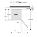 Samsung Kühl-Gefrier-Kombination, Kühlschrank mit Gefrierfach, 203 cm, 390 l Gesamtvolumen, 114 l Gefrierteil, AI Energy Mode, Edelstahl-Look, RL38C600CSA/EG - 8