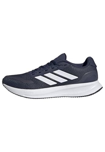 adidas Uomo Runfalcon 5 Running Shoes, Legend Ink/Cloud White/Core Black, 46 EU