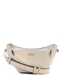 GUESS Amorette Top Zip Shoulder Bag, Bolsa de Hombro Mujer, Beige, Talla única - 1
