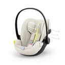 CYBEX Gold Cloud G i-Size Plus infant car seat, Incl. newborn insert, From birth to approx. 24 months, For children from 40 cm to 87 cm, Max. 13 kg, Seashell Beige - 6