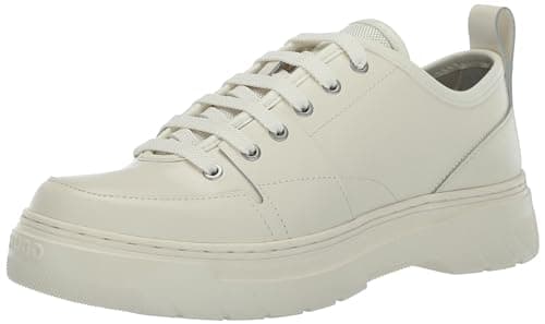 HUGO Men's Hybrid Lace Up Oxford Shoe, Cream, 13
