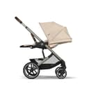 CYBEX Gold Balios S Lux Passeggino, Posizione Reclinabile Ergonomica, Sistema di Cinture con Una Sola Mano, Dalla Nascita Fino a 22 Kg (Circa 4 Anni), Almond Beige - 9