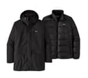 PATAGONIA Men's m's Three 3-in-1 Parka Jacket, Black, S - 1