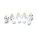 Evetree Radiance - Cabezal de cepillo de limpieza facial de repuesto, compatible con Clarisonic Mia 1, Mia 2, Mia fit, Alpha fit, Smart Profile Uplift y Alpha - 4