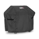 Weber Copertura per BBQ premium per serie Spirit & Spirit II 300, traspirante, resistente ai raggi UV e all'acqua, con chiusura in velcro per fissaggio - Nero (7183) - 9