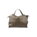 Cheval Firenze Algedi Handtasche, echtes Leder, hergestellt in Italien, Taupe dunkel - 1