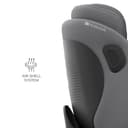 Kinderkraft I-360 2 PRO Seggiolino auto 0-36 kg, I-SIZE 40-150 cm, Seggiolino 360 girevole, con Isofix Base, Reclinabile Posizione sdraiata, Poggiatesta regolabile, Gruppo 0 1 2 3, Grigio - 11