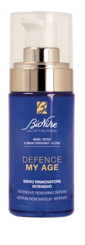 Bionike Defence My Age - Siero Rinnovatore Viso Intensivo Anti Age, Restituisce Elasticità e Forza alla Pelle e Contrasta Secchezza e Invecchiamento, Dona Elasticità e Luminosità, 30 ml