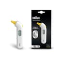 Braun ThermoScan 3 Ohrthermometer | Schnelle 1-Sekunden-Messung | Akustische Fieberanzeige | Digitaldisplay | Baby- und kleinkindfreundlich | Die #1 Marke bei Ärzten(1) | IRT3030WE - 1