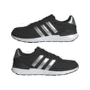 adidas Donna Run 60s 4.0 Shoes, Core Black/Silver Metallic/Cloud White, 41 1/3 EU - 6