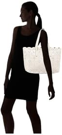 Ermanno Firenze Terra, Bolso Unisex Adulto, Off White - 4