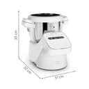 Moulinex Companion, Robot da Cucina Multifunzione per 10 Persone, 14 Funzioni e Modalità Manuale, Capacità 3L, Colore Grigio, HF8401F1 - 7