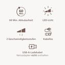 Philips Epilierer Series 8000 - Kabelloser Epilierer für Nass- und Trockenanwendung, Haarentfernung für Beine und Körper, mit ProGuide, 5 Zubehörteile, 60 Min. Akku, Modell BRE709/00 - 9