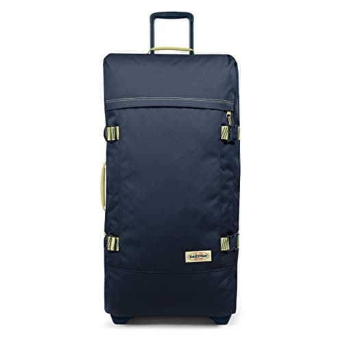 Eastpak Tranverz L Maleta, 79 cm, 121 L, Azul (Blakout Strip Icy)