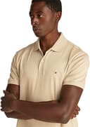 Tommy Hilfiger Men Liquid Cotton REG Seasonal Polo MW0MW39994 S/S Polo, Khaki, M - 3